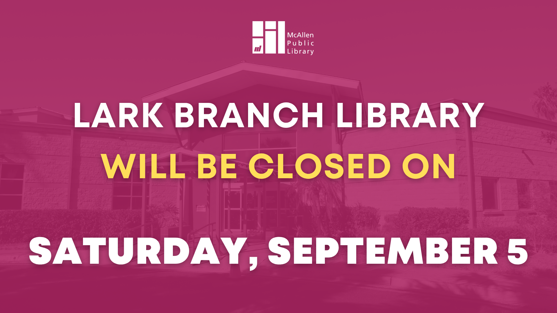 Lark Branch Closed