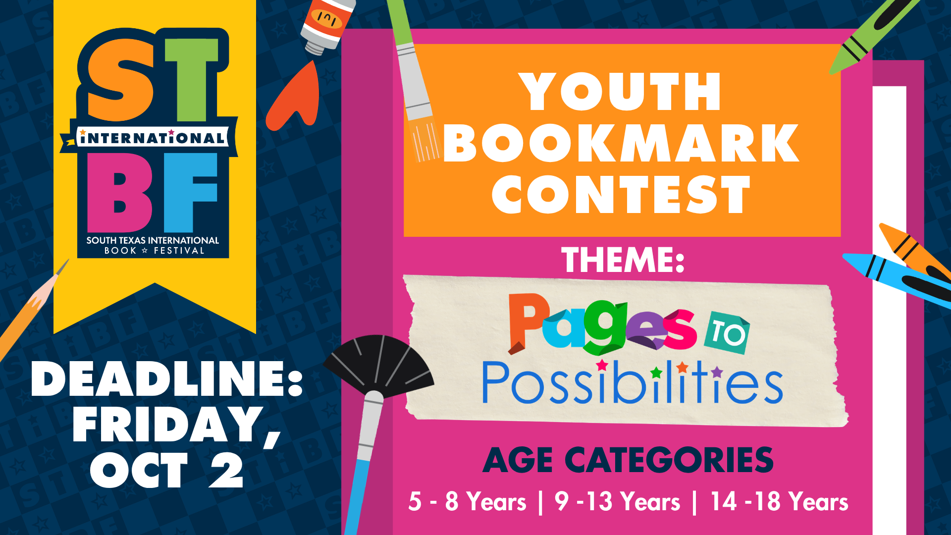 STIBF Bookmark Contest Digital Teaser 