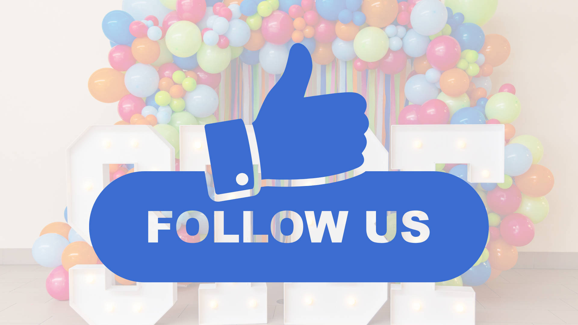 Follow Us on Social Media graphic.