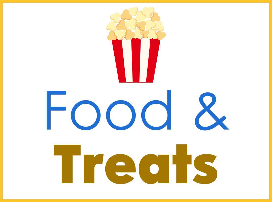 Food and Treats category graphic.