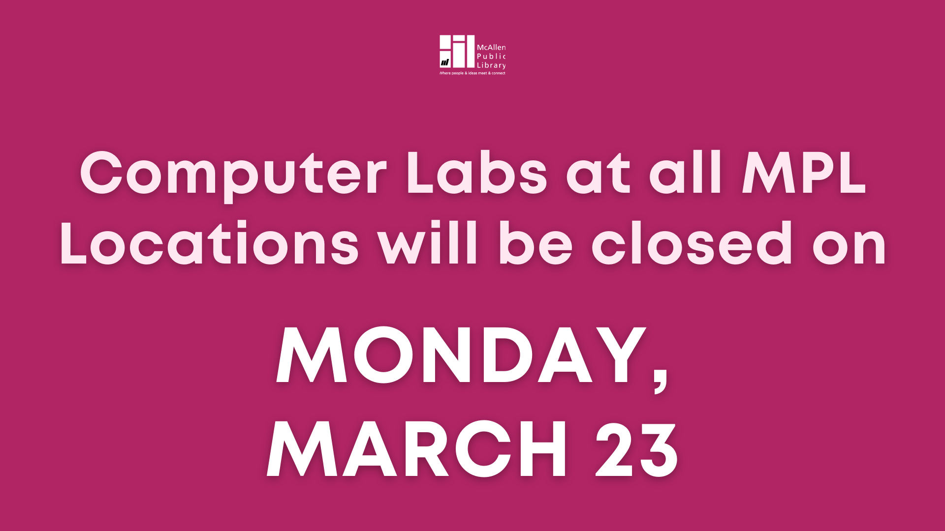 Computer Labs Closed