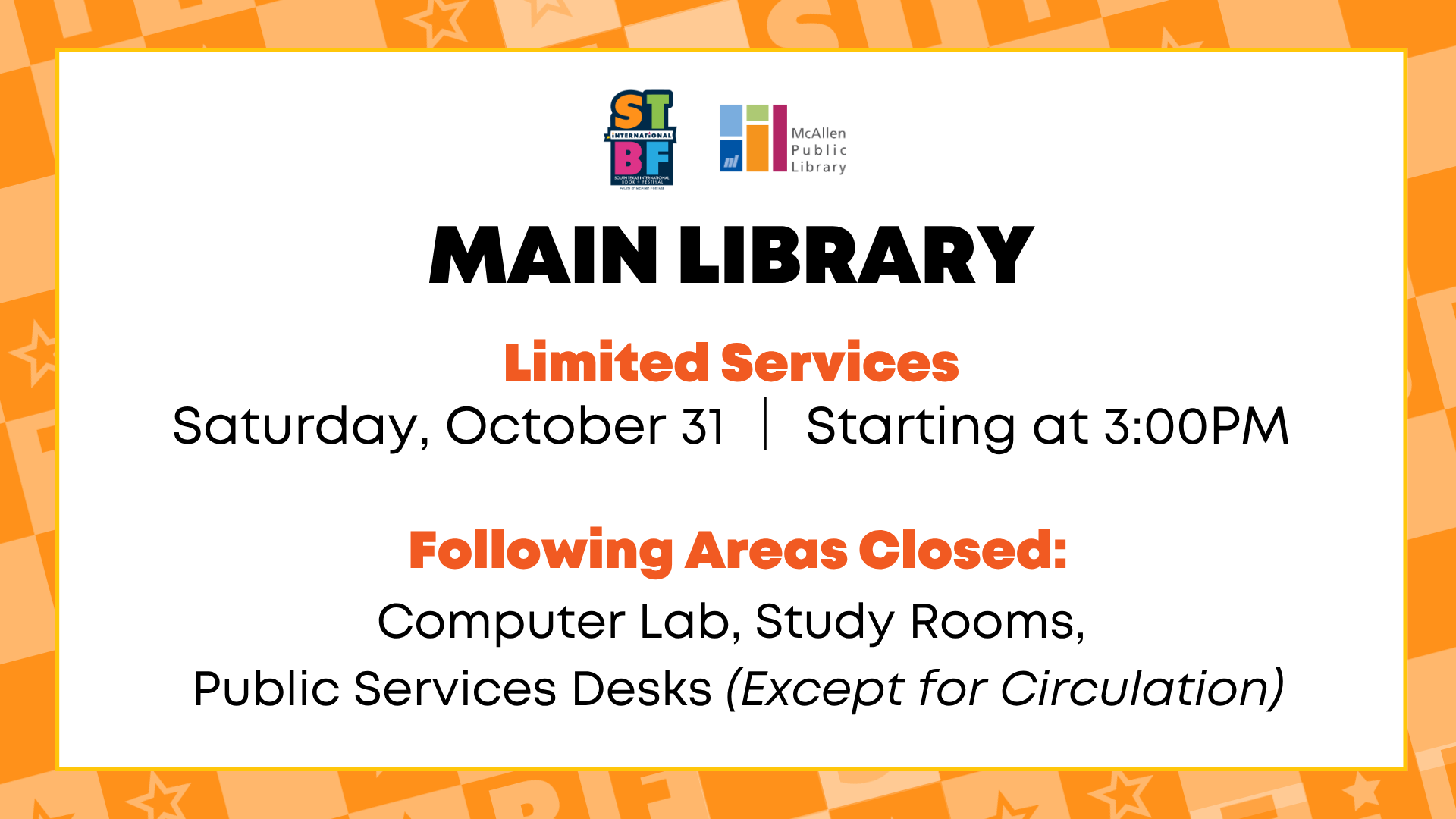 Oct 31 Limited Services